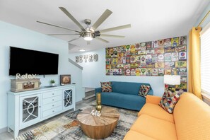 Living Room w/ 50" Samsung Smart TV