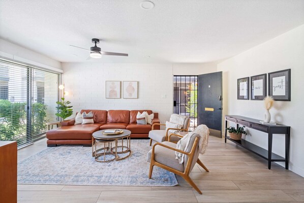 "We really enjoyed our stay. The condo was very clean and comfortable! The neighborhood was quiet and yet just a mile away from everything we wanted to do in Old Town Scottsdale. Brindy was very responsive to any questions we had." - Maria