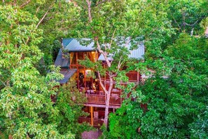 Bird's eye view of Magic Mountain