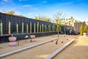 A round of Bocce, anyone? Our court is perfect for fun-filled afternoons.