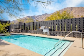 Communal pool area.