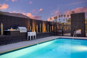 Watch the sun set from the pool.