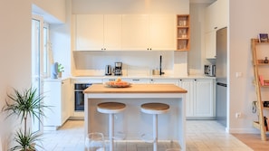 Traditional and classic kitchenette, equipped with all the essentials you might need during your stay #practical #bright