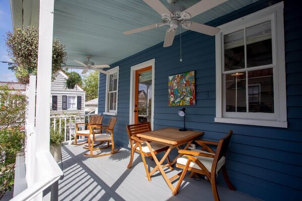 Lovely porch sitting
