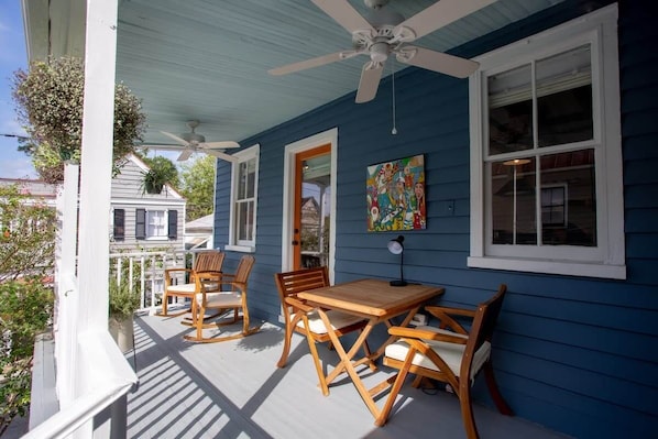 Lovely porch sitting