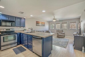 Kitchen and Family Room