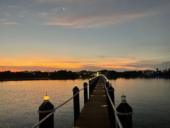 Dock at night 