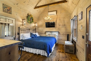The Roost features a King bed and large TV