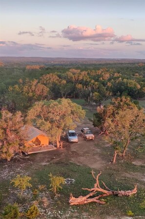 Glamp in Texas wine country Surrounded by amazing wineries, and distilleries