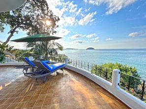 View from your private deck!