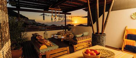 Chill-out Terrace with Sunset View