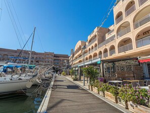 Yachthafen, Hotel, Dock, Schiffsbau, Balkon, Hafen