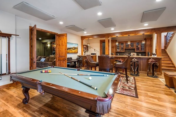 Bar with Pool Table