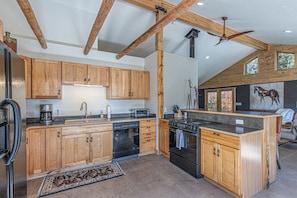 Fully Stocked Kitchen