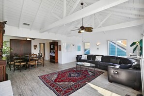 Dining and living area