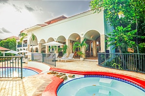 Pool and Heated Jacuzzi