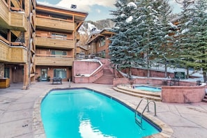 Heated pool and hot tub