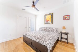 Bedroom #1 (King Bed, 43" TV)