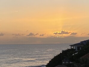 Sunrise from the unit!
