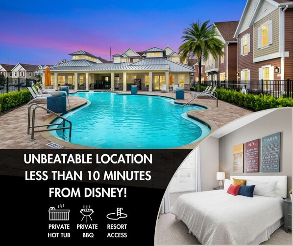 Stay in one of the closest resorts to Disney!