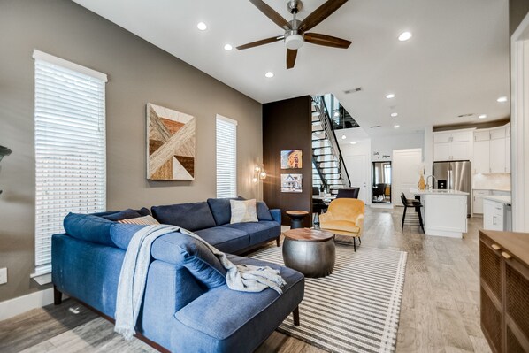 
Beautiful open living and kitchen.