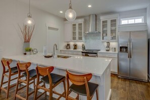 Chef's kitchen. 