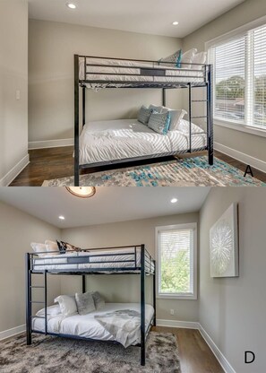 Unit A & D queen over queen bunk room - 16 total beds when you book this home!