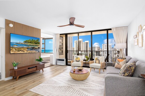 Fully renovated apartment. Well decorated for the perfect home away from home.