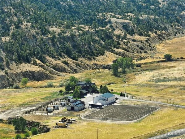 Ariel View of Ranch