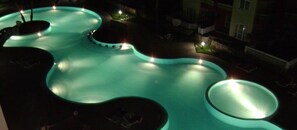 Swimming Pool by night