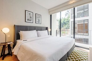 Spacious room with balcony