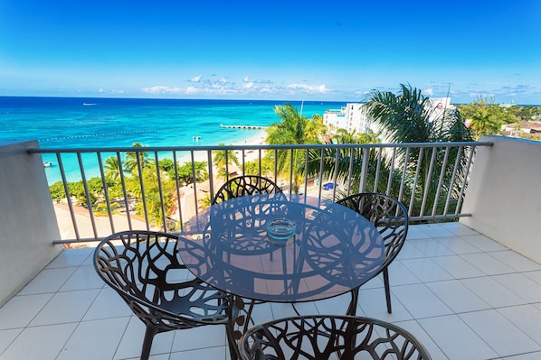 Your own private balcony with spectacular oceanview