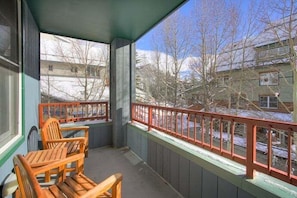 Balcony, Building, Architecture, Chair, Furniture