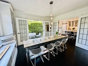 Dining Room, Kitchen, Outside Lounge Area