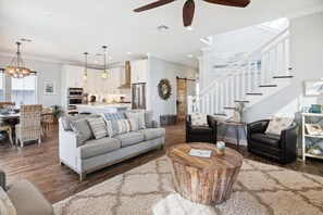 Open Concept Design - Key West is built on an open floor plan that brings people together and creates a pleasant flow of activity throughout the rooms. No one is cut off or isolated.