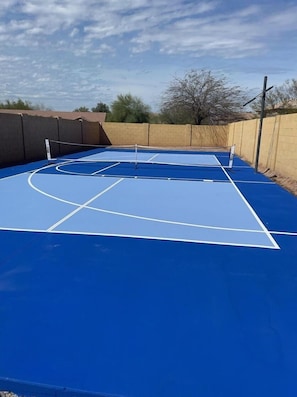 New pickleball court April 2023
