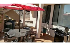 outside dining table