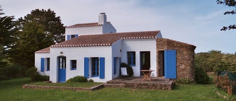 La maison et ses terrasses 