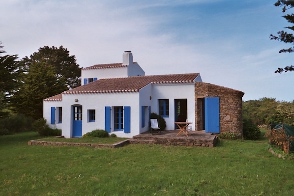 La maison et ses terrasses 