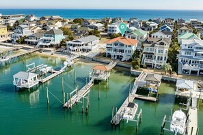 Dock and boat slips available for guest use