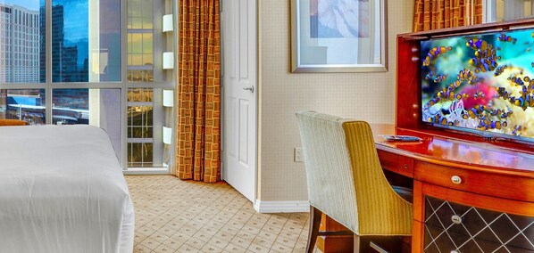 Wake up to breathtaking Strip views!