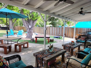 Cool off with ceiling fans