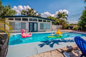 pool shared with other guests