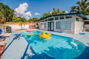 pool shared with other guests