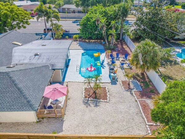 pool shared with other guests