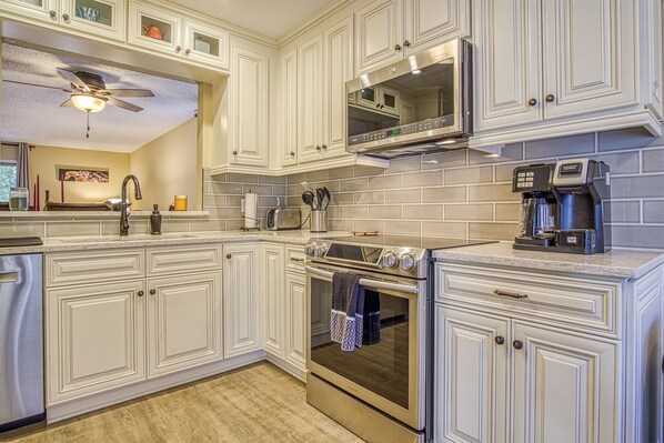 Modern updated kitchen