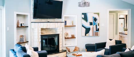 Professionally-designed living room