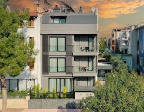 Fassade der Unterkunft