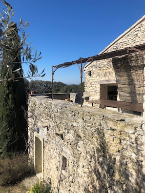 terrasse ombragée