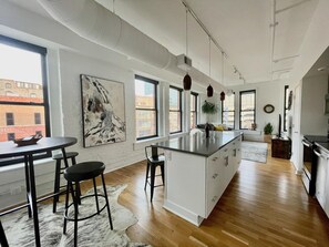 The Aces - a beautiful 1,300 square foot loft in The Old Market